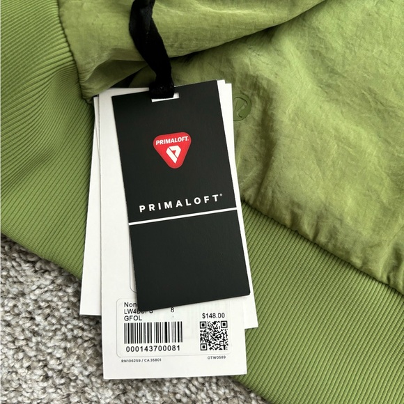 Lululemon Reversible Nonstop Bomber jacket NEW W Tags size 8 - Picture 7 of 8